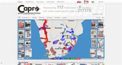 Desktop Screenshot of capro.co.za